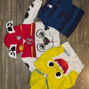 Set of sweatshirts for toddler boy